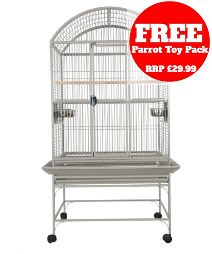 Parrot-Supplies Dakota Dome Top Parrot Cage Stone Parrot-Supplies Dakota Dome Top Parrot Cage Stone